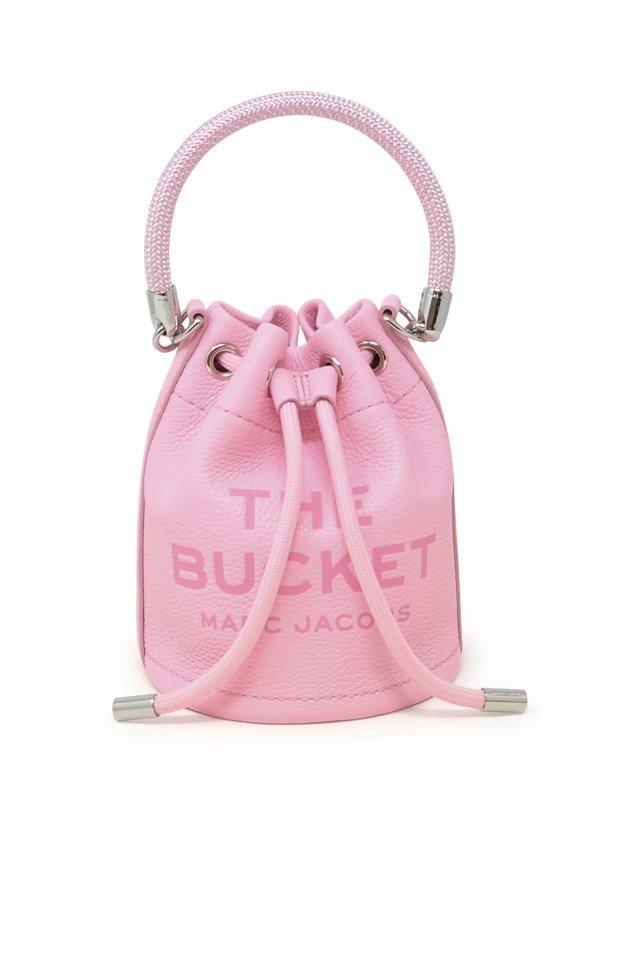 MARC JACOBS 2S3HCR058H03 691 CANDY PINK LEATHER THE MINI BUCKET